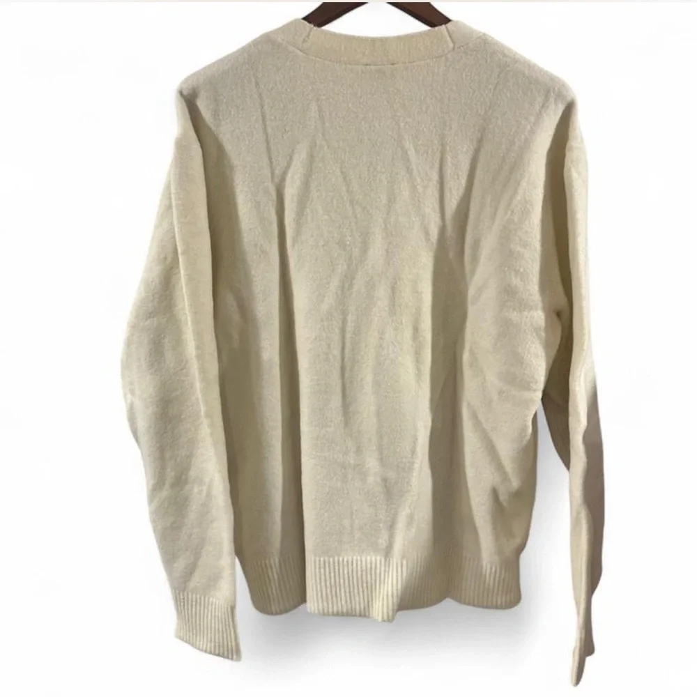 Express Beige Cardigan Sweater Size Men’s Large (NWT)